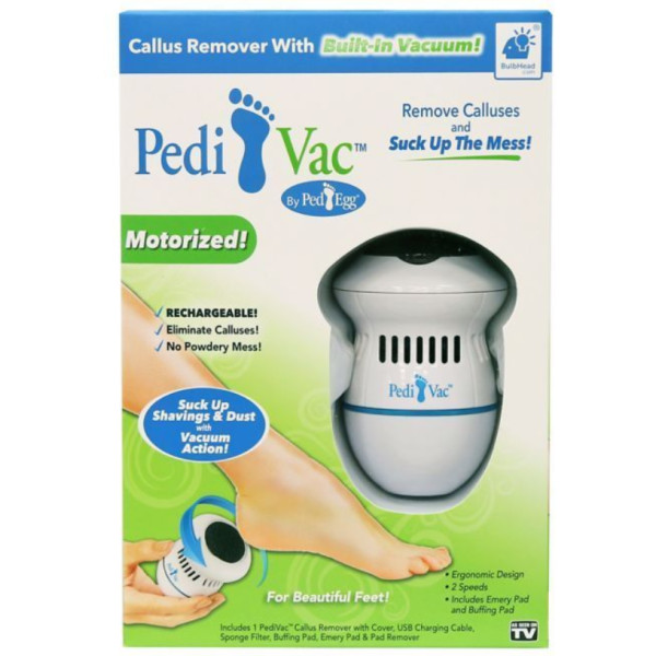 Электрическая пемза для ног Pedi Vac