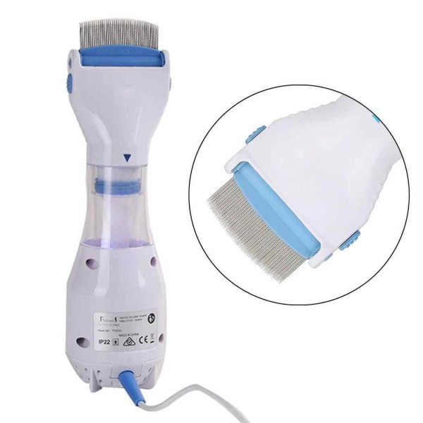 Антиблошиный электрический гребень для удаления вшей V-Comb Licetec