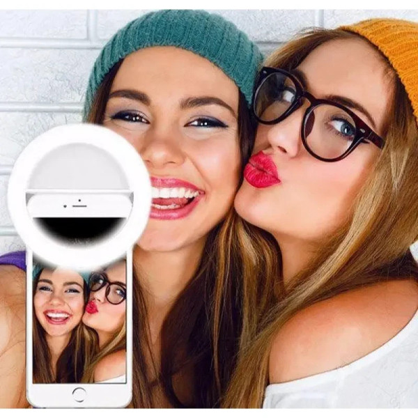 Селфи-кольцо Protech Selfie Ring Light Белое