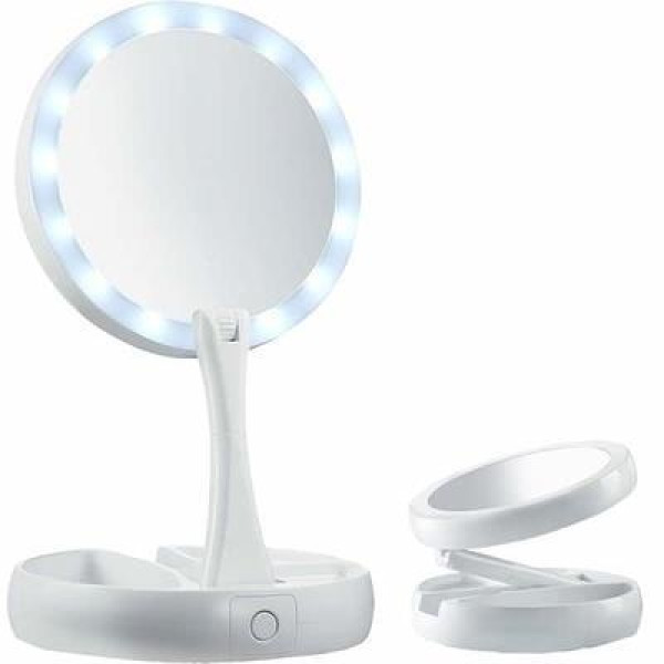 My Fold Away: Косметическое Зеркало с LED Подсветкой