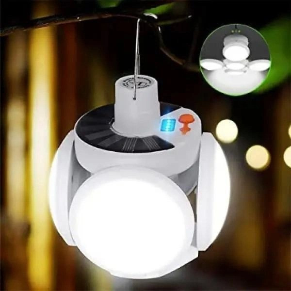 Светодиодный фонарь для кемпинга JG Solar Emergency Charging Lamp 2029, с солнечной зарядкой