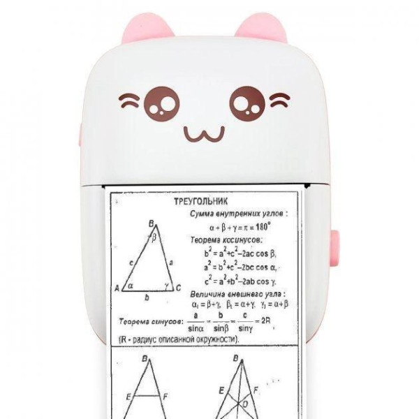 Термопринтер BAMBI CAT MINI, портативный, специально для детей