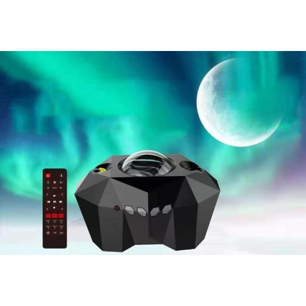 Проектор звездного неба Dream Aurora Star Lights, черный, для детской и спальни