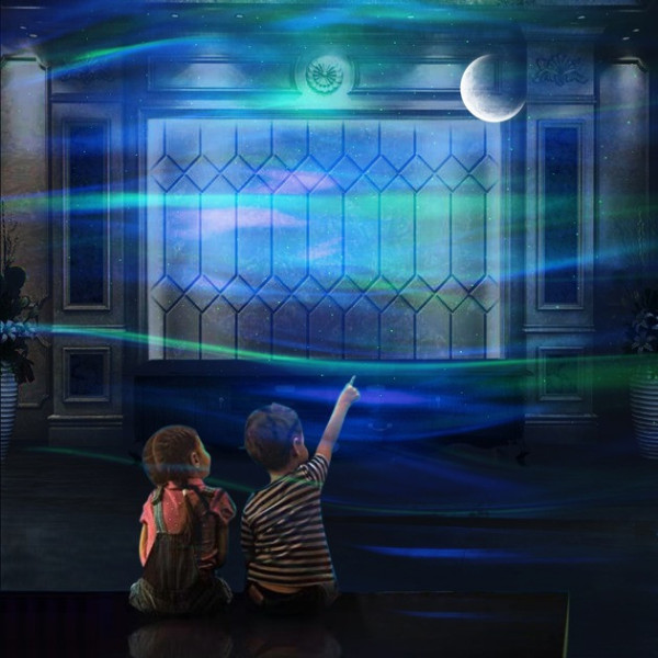Проектор звездного неба Dream Aurora Star Lights, черный, для детской и спальни