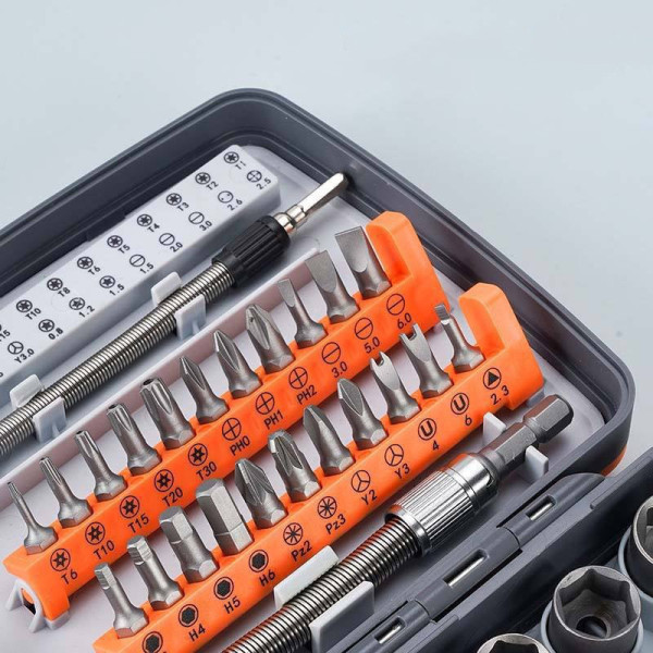 Набор отверток с трещоткой Torx RATCHET 68 в 1, биты и головки, гибкий удлинитель, храповый механизм