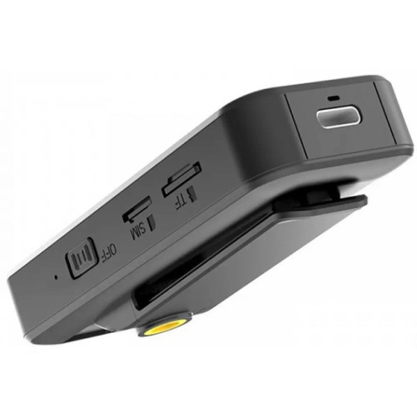 Нагрудная боди-камера S15 4G, поворотный объектив, ночная съемка, microSD до 256 ГБ
