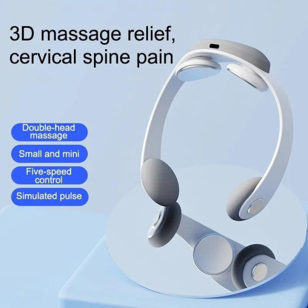 Электрический массажер миостимулятор для шеи Neck Massager PR-A09 импульсный