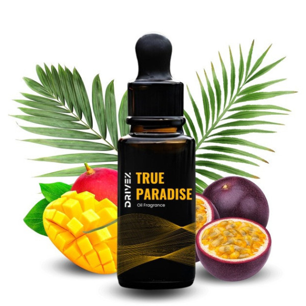Освежитель воздуха True Paradise на солнечной батарее для авто на торпеду