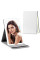 Зеркало настольное аккумуляторное Makeup Mirror Stand LED для макияжа Белый