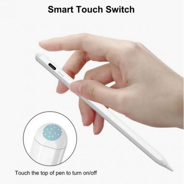 Универсальный магнитный стилус  Universal Stylus Pen для письма и рисования Белый