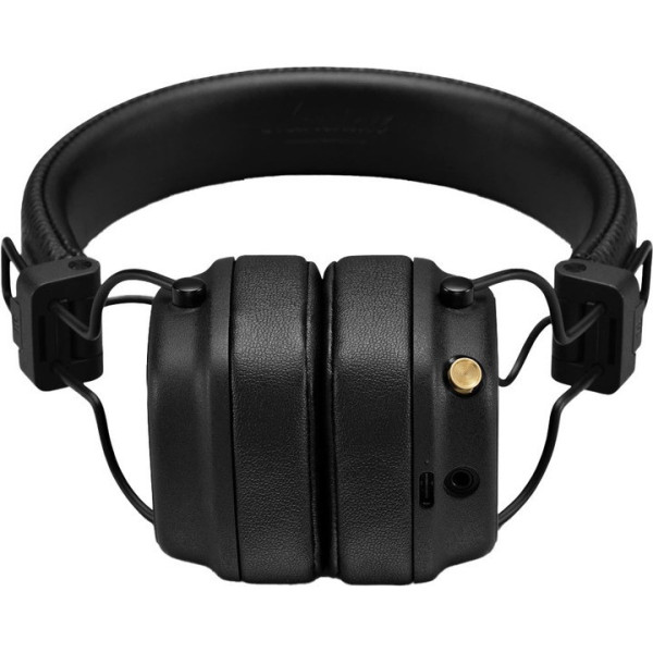 Беспроводные наушники Marshall Major IV для телефона беспроводная зарядка Black