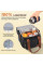 Изотермическая переносная термосумка / Cумка холодильник с ремнем через плече Black