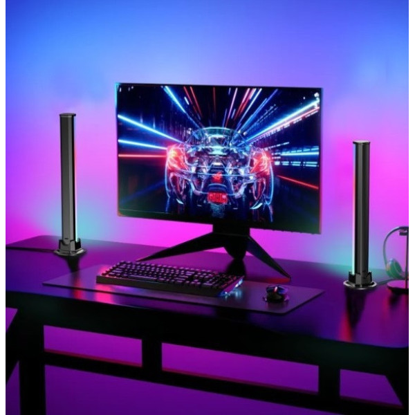 Набор ламп RGB умная подсветка Desktop AND HA-184 Черный