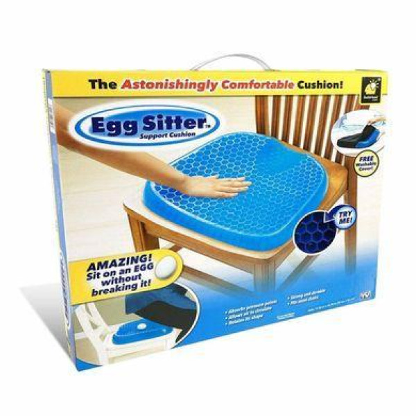 Гелевая ортопедическая подушка для сидения Egg Sitter