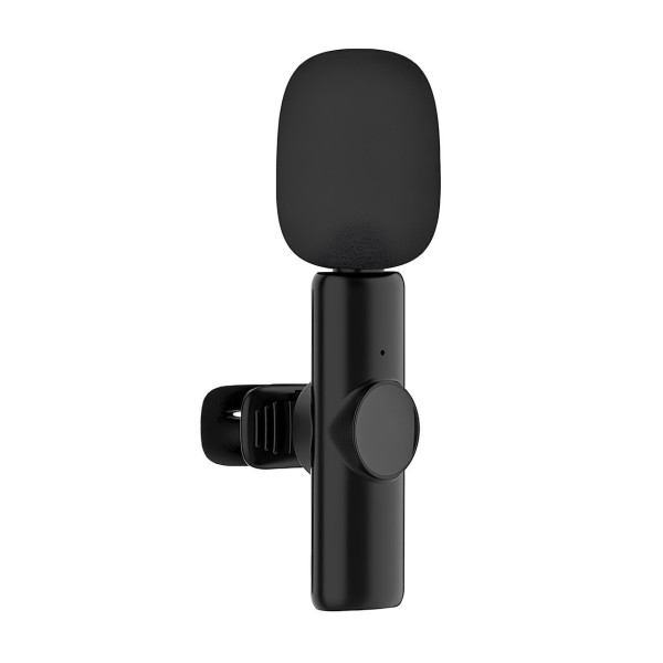 Комплект петличных микрофоном K11 Lavalier Microphone Wireless с переходником Lightning Black