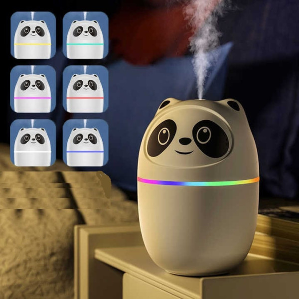 Ультразвуковой увлажнитель воздуха Panda Mist XS-168 для детей с LED подсветкой White