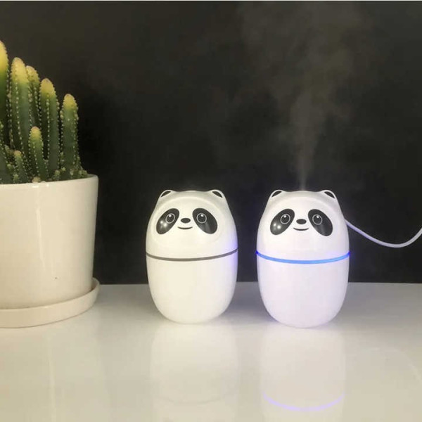 Ультразвуковой увлажнитель воздуха Panda Mist XS-168 для детей с LED подсветкой White