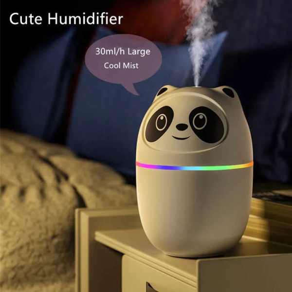 Ультразвуковой увлажнитель воздуха Panda Mist XS-168 для детей с LED подсветкой White