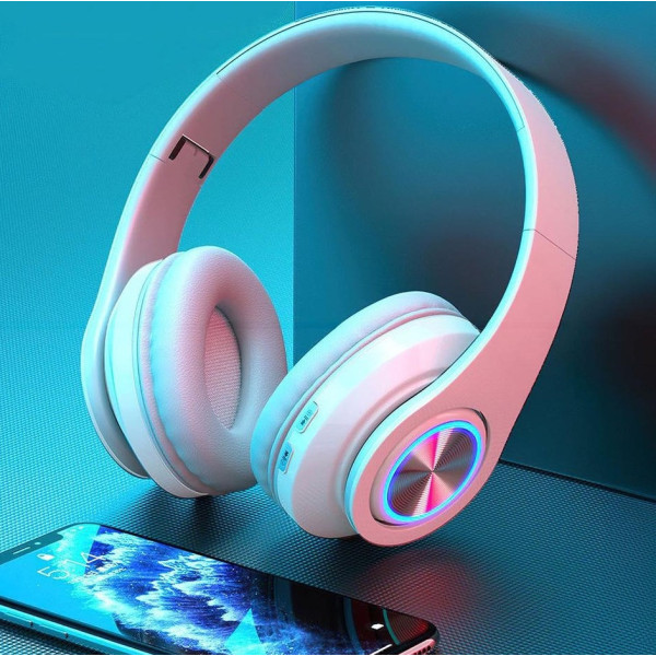 Беспроводные наушники Bluetooth B39 с микрофоном гарнитура Black/White