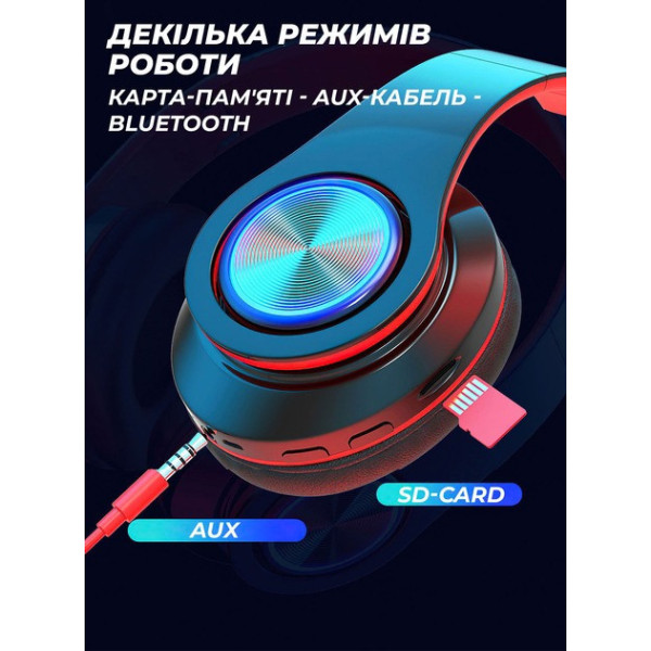 Беспроводные наушники Bluetooth B39 с микрофоном гарнитура Black/White
