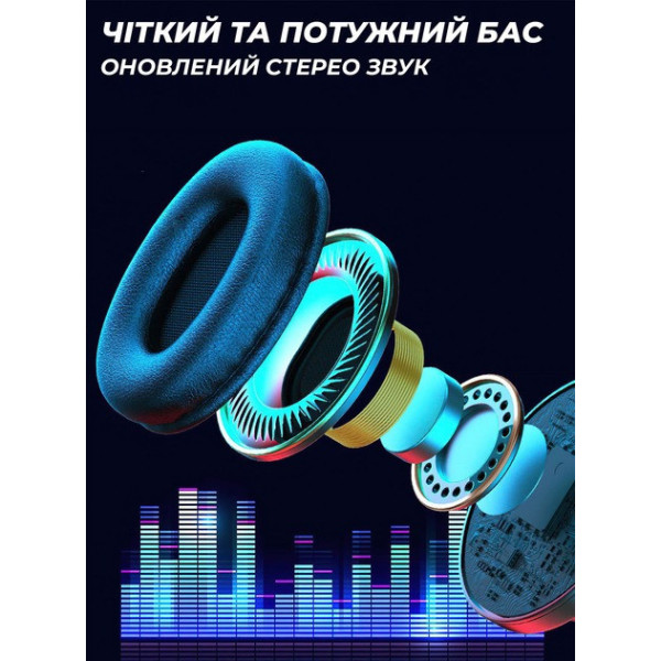 Беспроводные наушники Bluetooth B39 с микрофоном гарнитура Black/White