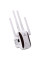 Роутер Wi fi repeater 2,4G/5G 1200 Мбит/с с вилкой для розетки / Усилитель Wi-Fi сигнала Белый