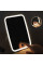 Настольное зеркало для макияжа на аккумуляторе с LED подсветкой и сенсорным включателем