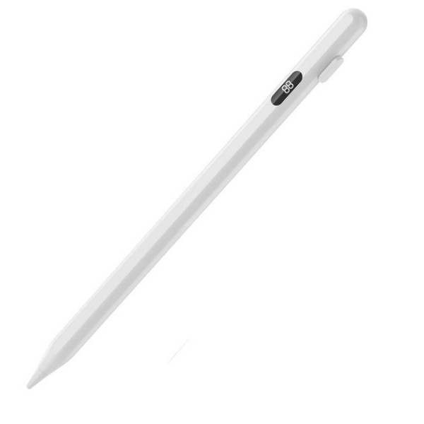 Магнитный стилус для письма и рисования дисплей LED для IOS и Type-C Белый