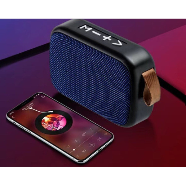 Беспроводная колонка Bluetooth МG2 Kuulaa с поддержкой FM-радио Черная
