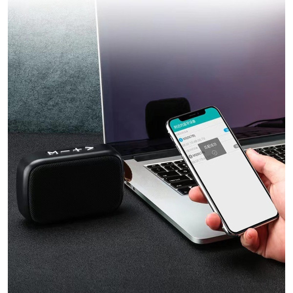 Беспроводная колонка Bluetooth МG2 Kuulaa с поддержкой FM-радио Черная