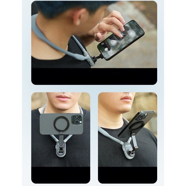 Многофункциональный магнитный держатель для телефона TELESIN MNM-001 с MagSafe