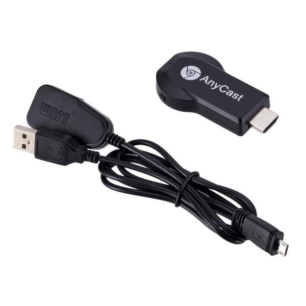 Медиаплеер Miracast AnyCast 4K 1080p со встроенным Wi-Fi модулем M100 5g 2 core