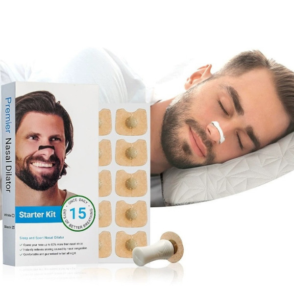 Магнитный силиконовый расширитель для носа Nasal Dilator 15 пар / зажим антихрап для улучшения сна