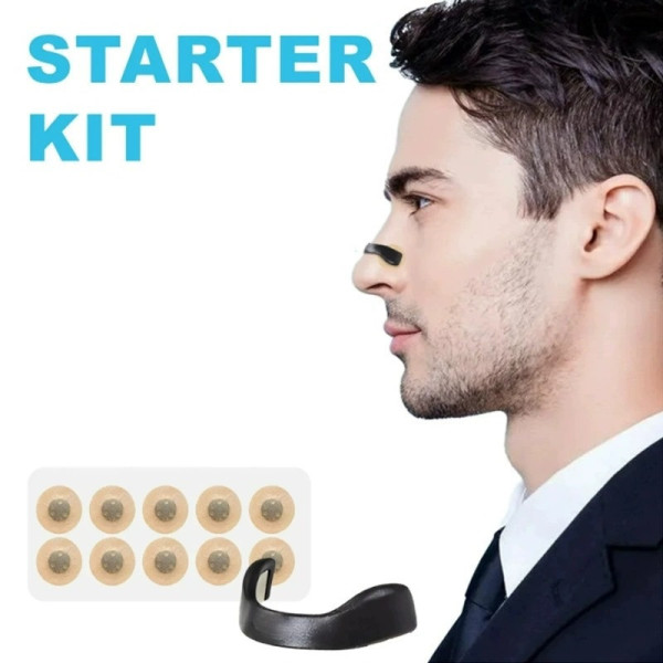 Магнитный силиконовый расширитель для носа Nasal Dilator 15 пар / зажим антихрап для улучшения сна