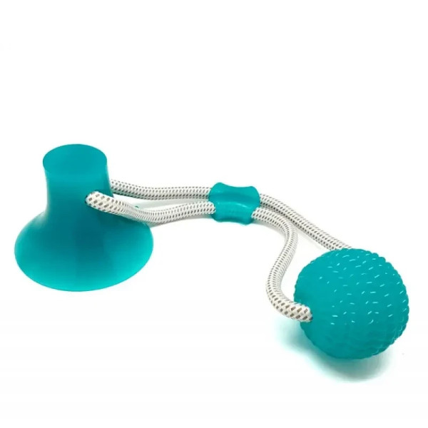 Игрушка для домашних животных с присоской, Dog toy rope PULL