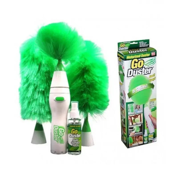 Вращающаяся электронная щетка Go Duster для удаления пыли