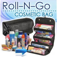 Органайзер-косметичка для косметики Roll and Pack, органайзер для хранения косметики, удобная косметичка