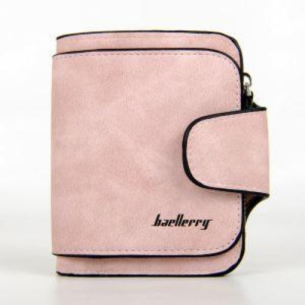 Женский кошелек Baellerry forever mini замшевый, Розовый