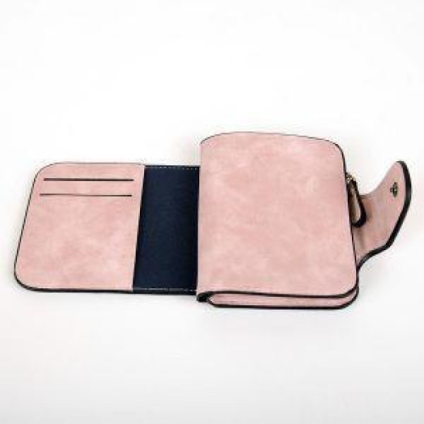 Женский кошелек Baellerry forever mini замшевый, Розовый