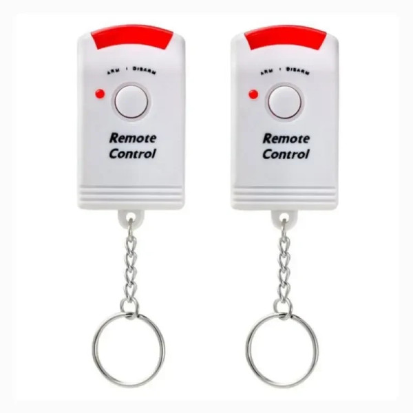 Сенсорная инфракрасная сигнализация Sensor Alarm Pro 105, датчик движения, 2 пульта, на батарейках