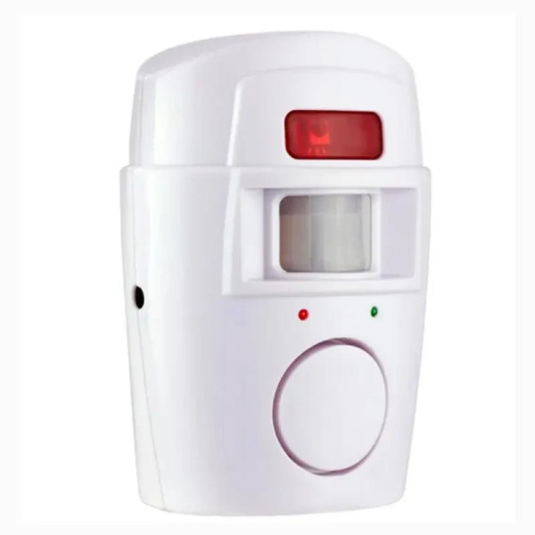 Сенсорная инфракрасная сигнализация Sensor Alarm Pro 105, датчик движения, 2 пульта, на батарейках