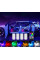 Светодиодная подсветка салона авто USB Bluetooth RGB подсветка ног в авто 4шт c приложением
