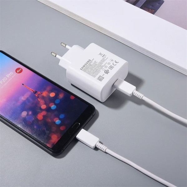 Сетевой адаптер 45W с кабелем Type-C/Type-C для быстрой зарядки
