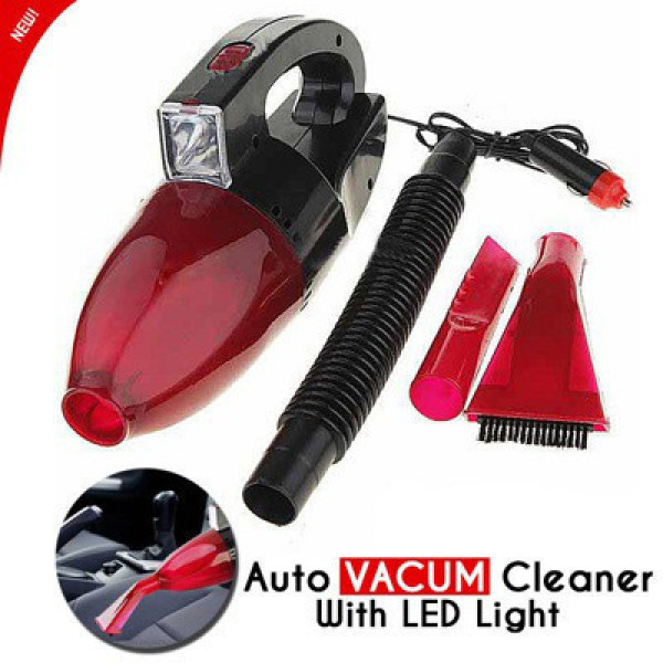 Автомобильный пылесос Vacuum cleaner 60w с фонарем