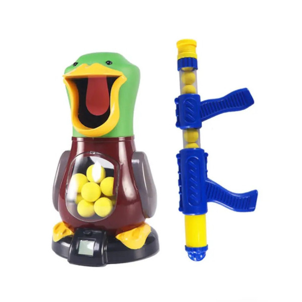 Игровой набор Стрельба по уткам Duck Shooting 200-1A с 12 шариками и интерактивной мишенью