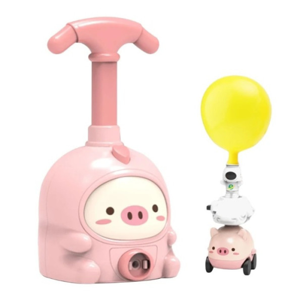 Аэромобиль Balloon Inertia Car D8811 с запуском на воздушных шариках, набор машинок