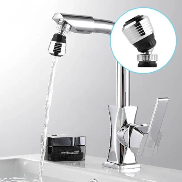 Насадка на кран для экономии воды Water Saver, поворотная