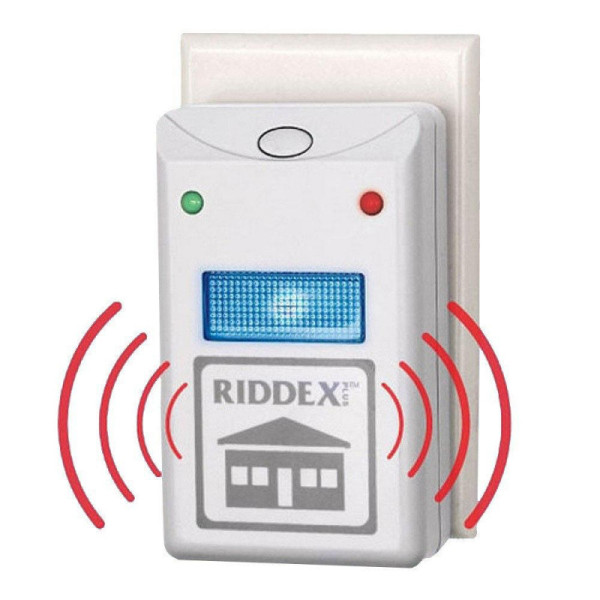 Riddex Ультразвуковой и электромагнитный отпугиватель насекомых и грызунов