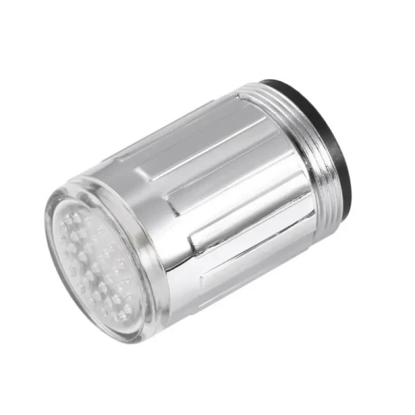 Насадка подсветка для крана GLOW WOTER 748, насадка с подсветкой, светящаяся насадка, светодиодная насадка