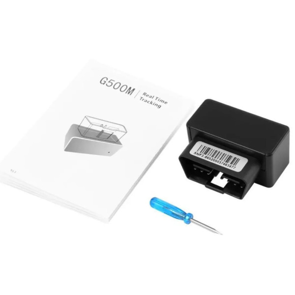 GPS-трекер G500M в OBD2 разъём, автомобильный маячок, GSM/GPRS, вибросигнализация